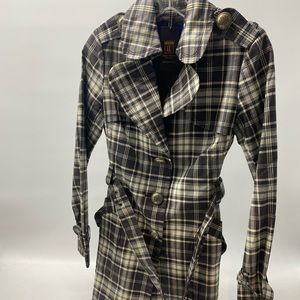 Plaid Burberry jacket size 38